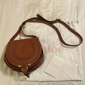 Chloe Marcie Small Leather Crossbody Bag